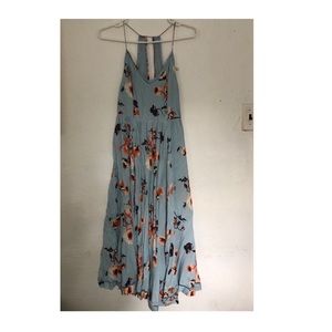 URBAN OUTFITTERS FLORAL MIDI DRESS